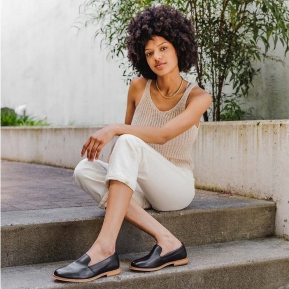 Patina Portland Leather Goods Genuine Leather Rounded Toe Loafer 6.5 Preppy - Picture 15 of 16